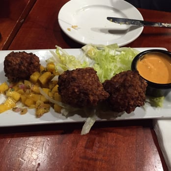 Boston Burger - Conch Fritters (we already ate three of them, comes with 6) - Burgers Near Me - Boston, Massachusetts