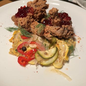 Palm&Pine - Chicken fried Texas quail - Cocktail Bars Near Me - New Orleans, Louisiana