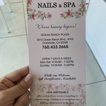 Red Persimmon Nails & Spa - Location info - Nail Salons Near Me - Oceanside, California