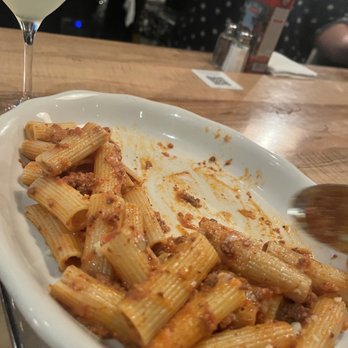 Bar 'Cino - Rigatoni Bolognese - Italian Near Me - Brookline, Massachusetts
