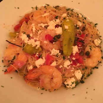 ROAM Cafe - Shrimp angel hair pasta special - New American Near Me - Rochester, New York