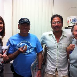 Hollywood Historical Society - Board members at the Research Center that is in the building to the back of the property.