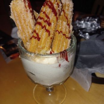 El Ranchito - Churros with ice cream - Mexican Near Me - Arlington, Texas