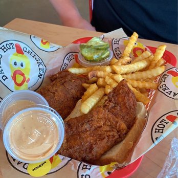 Dave's Hot Chicken - Dave's #1 2 Tenders w/ Fries - Medium heat - Chicken Shop Near Me - Clackamas, Oregon
