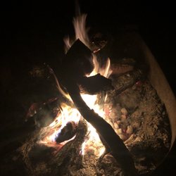 Washington State Park - Beautiful fire for cooking