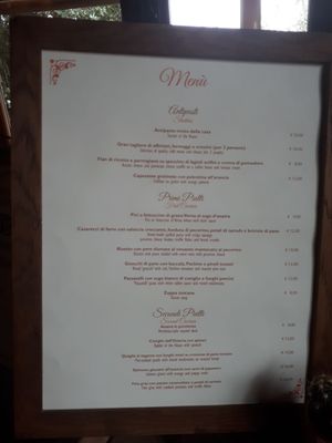 Menu photo 5 Osteria dell'Oca Satolla AR, AR