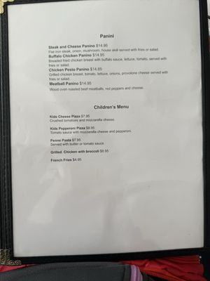 Menu photo 3 La Speranza  Restaurant Rockville, MD
