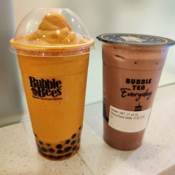 Bubble Bees Tea Taiwan - two drinks - Bubble Tea Near Me - Gainesville, Georgia