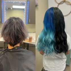 Salon MI - Dynamic color with Hair Extension by Dayana
