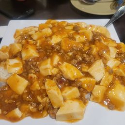 Mapo Tofu Rice Plate Meal