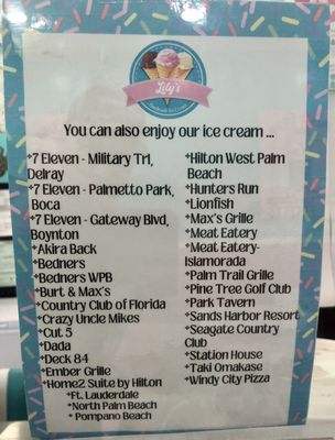 Menu photo 3 Lily's Handmade Ice Cream Delray Beach, FL Menu photo 3 Lily's Handmade Ice Cream Delray Beach, FL