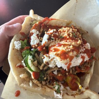 The Duo | Doner Kebab - Mixed meat sandwich with everything + feta + hummus - Sandwiches Near Me - Siesta Key, Florida The Duo | Doner Kebab - Mixed meat sandwich with everything + feta + hummus - Sandwiches Near Me - Siesta Key, Florida