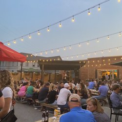 Dugout Bar - Outdoor patio with live music.