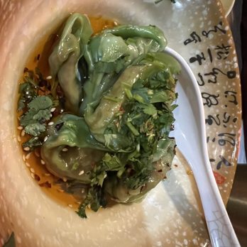 Dumpling The Noodle - Vegan Wonton with Spicy Sauce() - Noodles Near Me - Seattle, Washington Dumpling The Noodle - Vegan Wonton with Spicy Sauce() - Noodles Near Me - Seattle, Washington