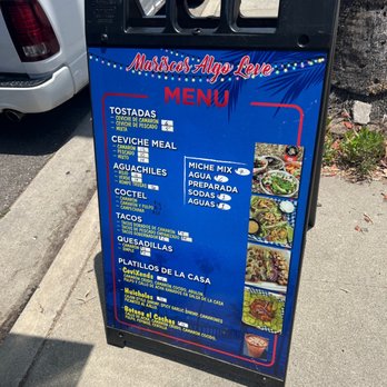 Mariscos Algo Leve - menu - Food Trucks Near Me - Winnetka, California Mariscos Algo Leve - menu - Food Trucks Near Me - Winnetka, California