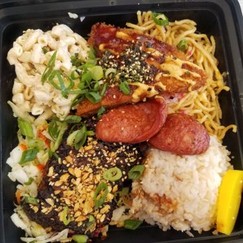 Ai Pono Cafe - Bento A - Asian Fusion Near Me - Costa Mesa, California Ai Pono Cafe - Bento A - Asian Fusion Near Me - Costa Mesa, California