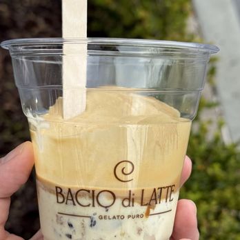 Bacio di Latte - Pistachio affogato - Gelato Near Me - Marina del Rey, California