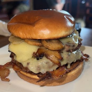 Tavern 42 - Big Daddy burger (double) - Bars Near Me - Clayton, North Carolina