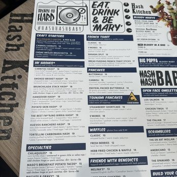 Hash Kitchen Arcadia - Breakfast & Brunch Near Me - Phoenix, Arizona