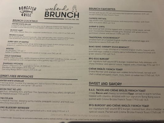 Menu photo 6 Bonefish Grill Indianapolis, IN