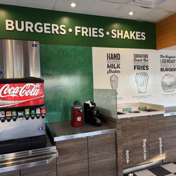Triple O's - Drinks and condiments and garbage stations~ - Burgers Near Me - Burnaby, British Columbia Triple O's - Drinks and condiments and garbage stations~ - Burgers Near Me - Burnaby, British Columbia