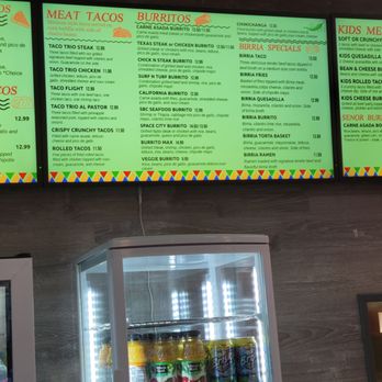 Senor Burrito - Menu - Mexican Near Me - Spring, Texas
