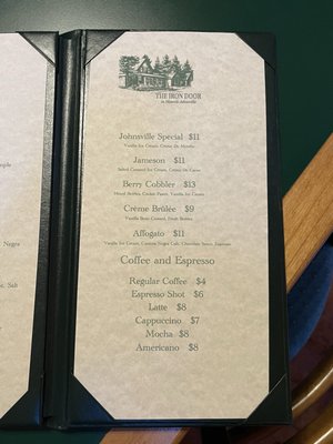 Menu photo 4 The Iron Door Johnsville, CA Menu photo 4 The Iron Door Johnsville, CA
