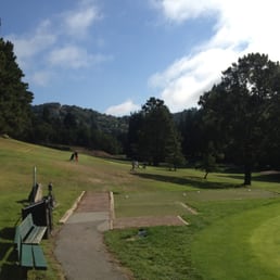 Tee box and fairway view for hole 1 Tee box and fairway view for hole 1