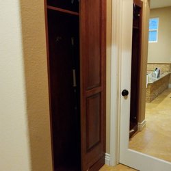 Future Antiques - Trying to get this door to hang correctly. It's twisted.