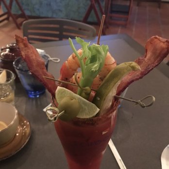 Schooners Monterey - Bloody Mary is a MEAL!! So so delish!! - Seafood Near Me - Monterey, California Schooners Monterey - Bloody Mary is a MEAL!! So so delish!! - Seafood Near Me - Monterey, California