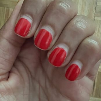 Sundays - Two weeks after my basic mani - no chip! Just nails growing out! - Nail Technicians Near Me - New York, New York Sundays - Two weeks after my basic mani - no chip! Just nails growing out! - Nail Technicians Near Me - New York, New York