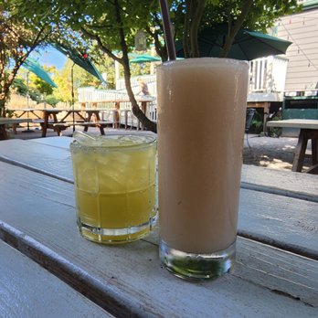 The Maple - Patio seasonal frozen (goji white peach daiquiri, salt aire) - Breakfast & Brunch Near Me - Seattle, Washington The Maple - Patio seasonal frozen (goji white peach daiquiri, salt aire) - Breakfast & Brunch Near Me - Seattle, Washington