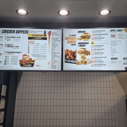 Buffalo Wild Wings GO - Menu