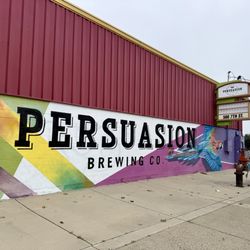Persuasion Brewing - Great mural!