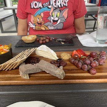 Slanted Window Tasting Station - Pâté Charcuterie - Wine Tasting Room Near Me - Franklin, North Carolina