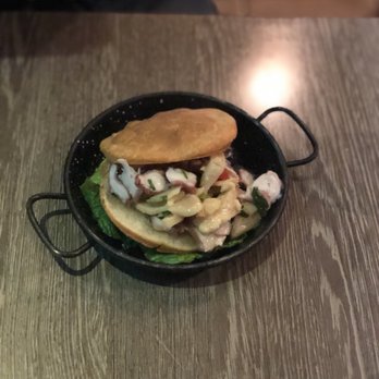 La Cueva del Mar - Arepas filled with octopus and conch - Puerto Rican Near Me - San Juan, Puerto Rico La Cueva del Mar - Arepas filled with octopus and conch - Puerto Rican Near Me - San Juan, Puerto Rico