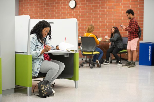 Cal State LA University Library by null