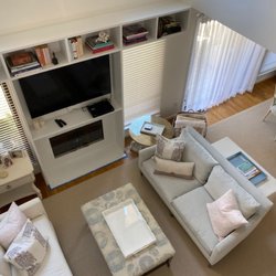 Hamptons Carpet One Floor & Home - Elegant Sag Harbor residence -area rug/blinds & Drapes by Carpet One