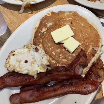 Original Hotcake House - Jr. Special (1 hotcake + 1 egg + 1 choice of meat) - Diners Near Me - Portland, Oregon