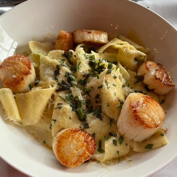Osteria G - Sea Scallop Herb Pappardelle - Italian Near Me - Apex, North Carolina