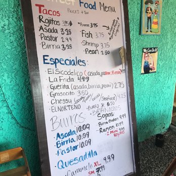 Ensenada Street Food - Big menu - Tacos Near Me - Tucson, Arizona