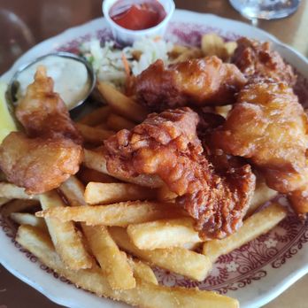 The Wheelhouse & Crowsnest - Rock cod and chips - Seafood Near Me - Bandon, Oregon The Wheelhouse & Crowsnest - Rock cod and chips - Seafood Near Me - Bandon, Oregon