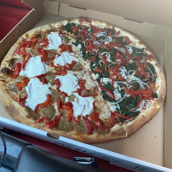 Home Slice Pizza - Half #6 half #4 (no olives). - Pizza Near Me - Austin, Texas Home Slice Pizza - Half #6 half #4 (no olives). - Pizza Near Me - Austin, Texas