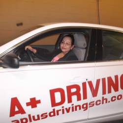 A Plus Driving School - Learning the A+ Prestart routine.We take the classroom outside to apply what we learned inside.