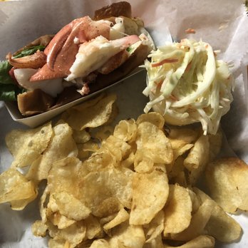 Lobster Haven - $22 lobster roll plate... not worth. - Seafood Near Me - Tampa, Florida