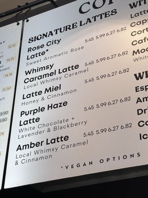 Menu photo 1 Rose City Coffee Portland, OR