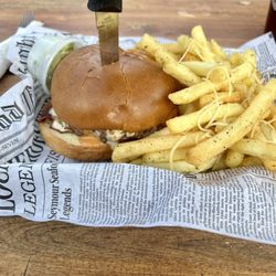The Cashew Lounge - Rock107 burger