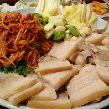 Yechon - bossam (minus oysters, which they don't have any) - Korean Near Me - Annandale, Virginia Yechon - bossam (minus oysters, which they don't have any) - Korean Near Me - Annandale, Virginia