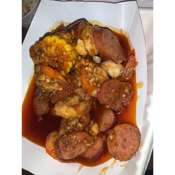 Cap't Loui - I poured the bag out honestly I got more sausages then anything but the flavor was so good - Cajun/Creole Near Me - Brooklyn, New York Cap't Loui - I poured the bag out honestly I got more sausages then anything but the flavor was so good - Cajun/Creole Near Me - Brooklyn, New York