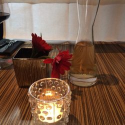 Restaurant Zoe - Romantic table